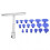 Paintless Dent Removal Puller T Bar with 18pcs Pulling Tabs Kit Auto Body Damage Repair Hand Tool 1