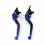 1 Pair CNC Alloy Motorcycle Brake Handlebar Levers for 2