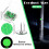 100 Pcs Reflective Tacks Trail Marking Tacks Mark Trail 2