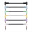 6 pachete de cabluri rotunde patch pentru pedală de efect de chitară de 18 cm, multicolore 3