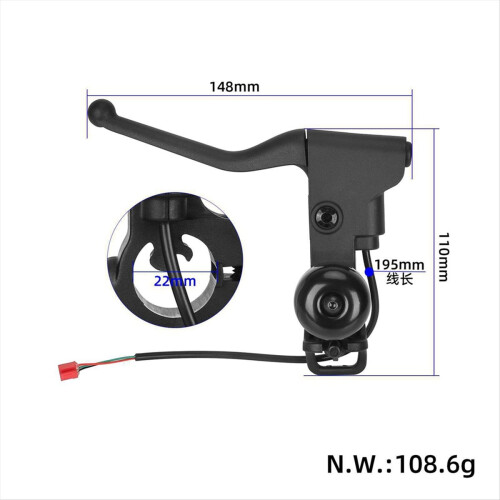 Bremshebel für 4 Lite Roller 2