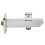 Copper G1/2in Dual Function Shower Spout - Concealed Installation, 14.5x6.5x3cm 1