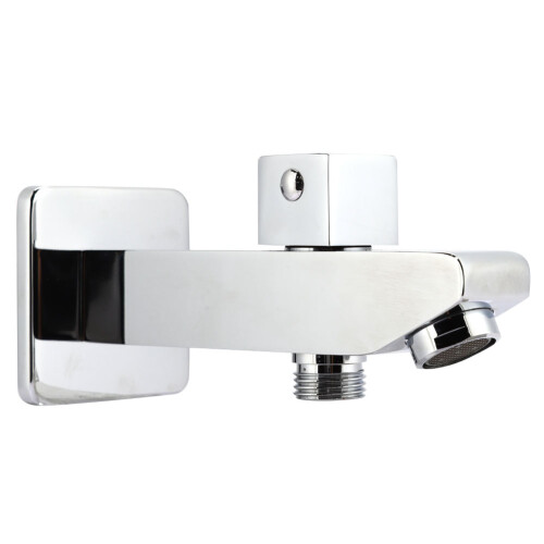 Copper G1/2in Dual Function Shower Spout - Concealed Installation, 14.5x6.5x3cm 1