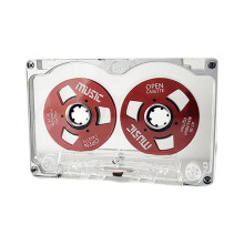 50 Minute Retro Blank Tape Disk Dubbelzijdige Metalen Kleine Open Schijf