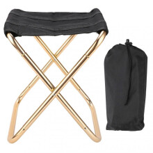 Outdoor Lightweight Aluminium Alloy Folding Stool Portable Mini Fishing Camping Seats