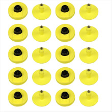 10 bucăți Etichetă auriculară electronică RFID UHF pentru animale ISO18000 6C, tip ureche de porc