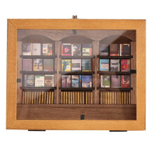 Mini Bookshelf, Shake Away Your Anxiety Bookshelf,Miniature Bookshelf
