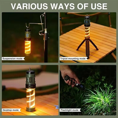 Rechargeable Camping Lantern, Light with Triangle Bracke 2