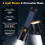2 Pack LED Rechargeable Flashlight Solar Flashlights 3