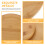 Khaki Bamboo Rotatable Spice Bottle Rack Household Organizer 7