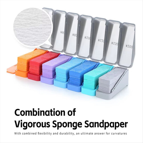 Σετ γυαλόχαρτου XSS-S01 Power Sponge 3mm 10mm 2