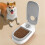 Automatic Pet Feeder for Small Pets, 350ml Programmable Timer, Gray Automatic Wet Food Dispenser 4