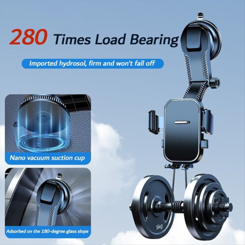 360 Rotatable Car Phone Holder 2