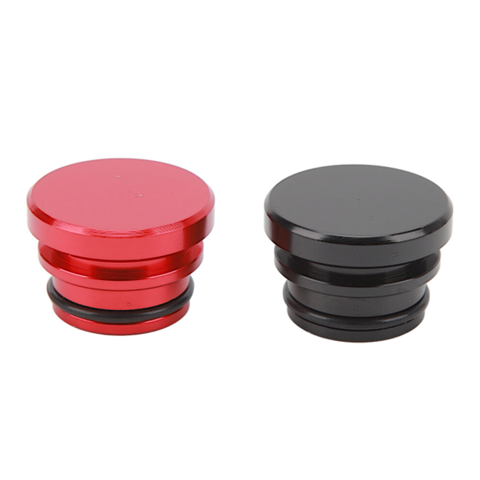 2Pcs Cigarette Lighter Dust Plug And Red/Black 8320539205892