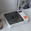 CD Player Retro cu două difuzoare Bluetooth 5.3, negru 2