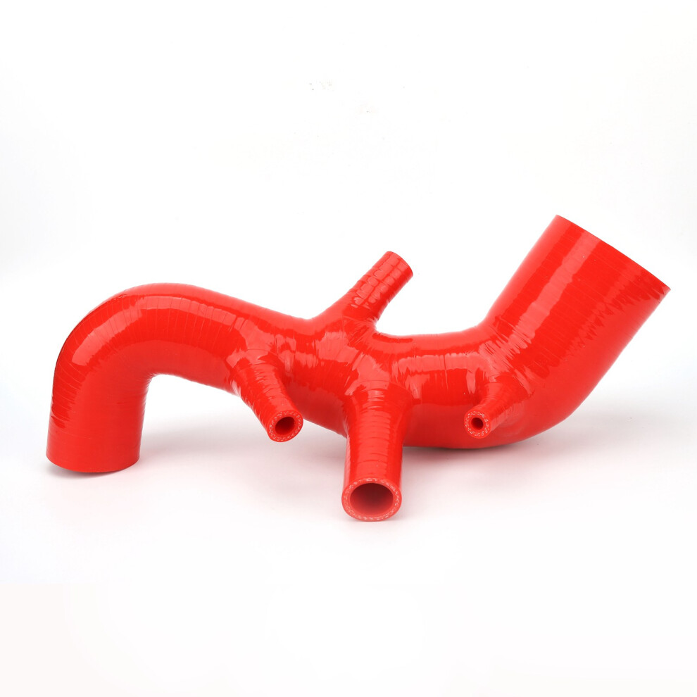 Silicone Intake Hose Pipe Increased Airflow Red 8320539206035