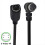 Kabel S-Video Mini DIN 4pin samec-samice s ohybem 90 stupňů, typ B 2