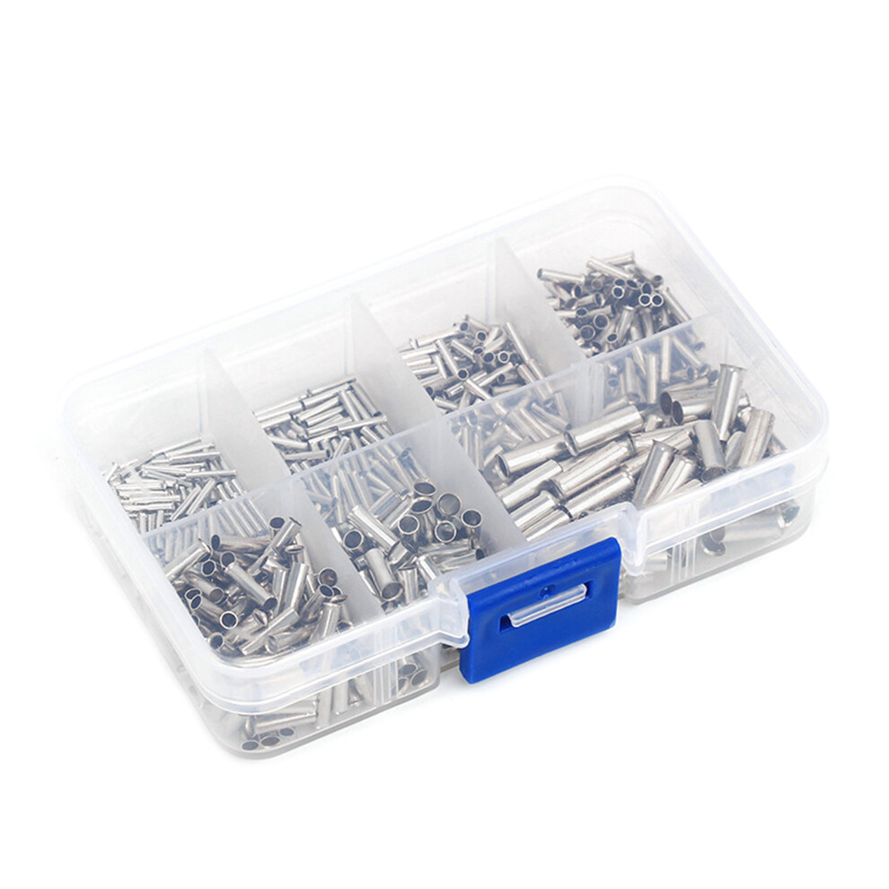 Wire Crimping Set 600Pcs Ferrule Crimp Cord Pin End Terminals 7751000047191