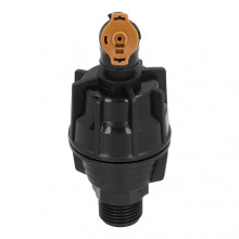 Lawn Irrigation Sprinkler ABS 1/2in External Thread Automatic Watering Stable Performance Durable Nozzle for Greening Lawn Irrigation