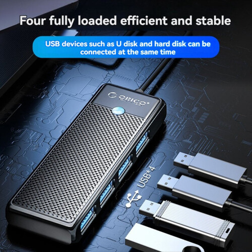 4v1 USB 3.0 Hub Splitter 5 Gbps pro PC/notebook 1