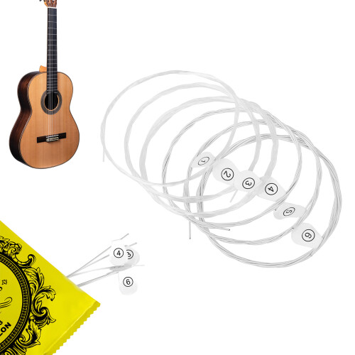 6Pcs .028-.043 Acoustics Guitar Nylon Strings Musical Instrument 2