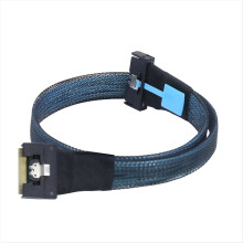 Anti-Slash Insertion PCIe MCIO 5.0 8I to Slimline SAS Cable 80cm