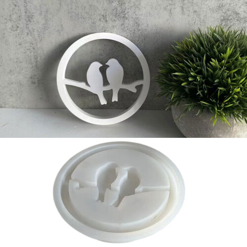 Clay Moulds Bird Shaped DIY Hand Making Molds Silicone Material 1