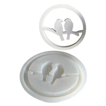 Clay Moulds Bird Shaped DIY Hand Making Molds Silicone Material