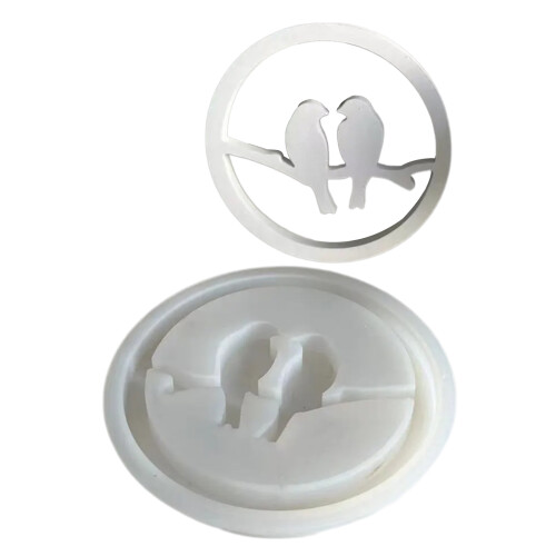 Clay Moulds Bird Shaped DIY Hand Making Molds Silicone Material