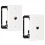 Zestaw 2 puszek ściennych Ethernet, 1 puszek ściennych 1