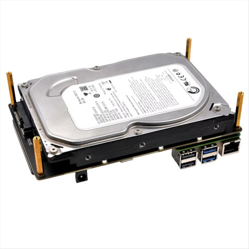 X1008 PCIe til 2,5 tommer harddisk / SSD + 3,5 tommer harddiskskærm 1