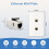 Zestaw 2 puszek ściennych Ethernet, 2-portowa puszki ścienne 3