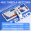 Gaming Keyboard and Mouse Combo 98-Key Mechanical 9