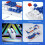 Gaming Keyboard and Mouse Combo 98-Key Mechanical 7