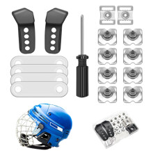 31Pcs Helmets Repair kits Football Helmets Hardware Clip Screws