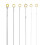 6Pcs .010 - .046 High Carbon Steel Core Strings for Electric 6