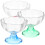3Pcs As Plastic Footed Ice Cream Dessert Bowls Assorted Colors 6