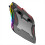 Køler til gaming-laptop med RGB-lys og farverig base 4