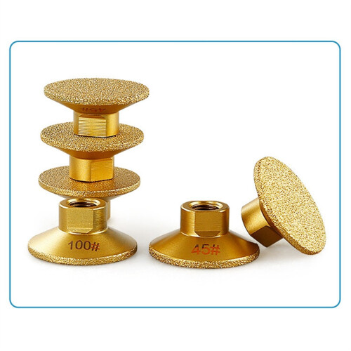 1 stk. M14 2 tommer lodning diamantloddet fladslibemiddel 45 2