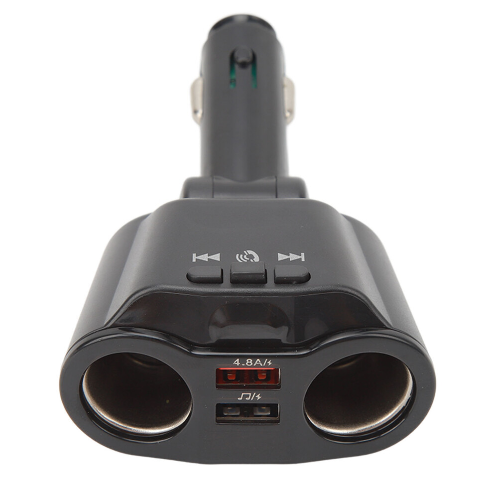 Bluetoooth 2 Socket Cigarette Lighter Splitter 8320539206646
