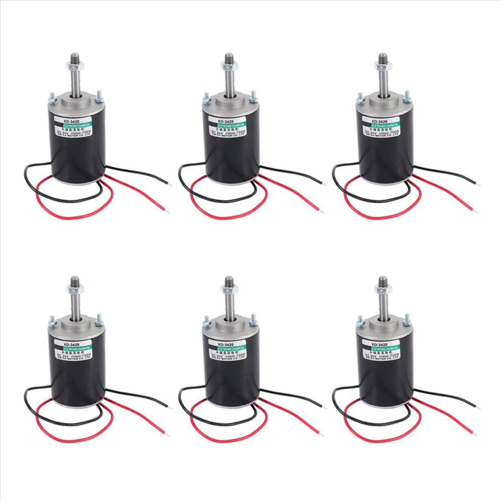 Xd-3420 30W Cw/Ccw Permanent Magnet Dc Motor (Dc 12V 3000Rpm) 4853158825607