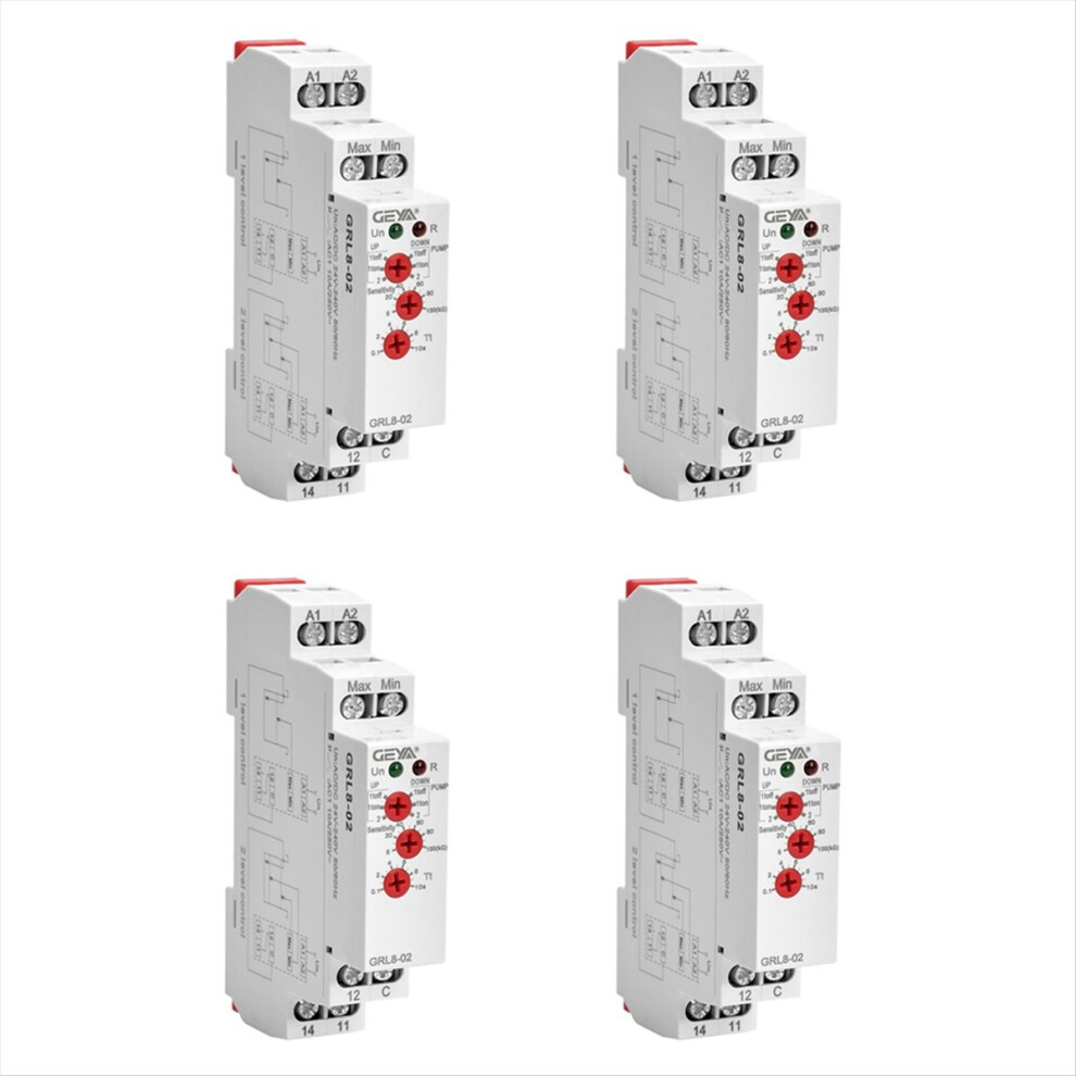 Photos - Other Hand Tools Markenlos GRL8-02 Liquid Control Relay Level Control Relay 10A AC 24V-240V