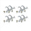 Aluminum Fold Clamp Hooks Stage Light Fold Hanging Hook 2