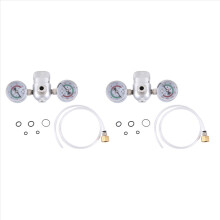 Schlagsahne-Druckregelventil mit Schlauchleitung und Adapter