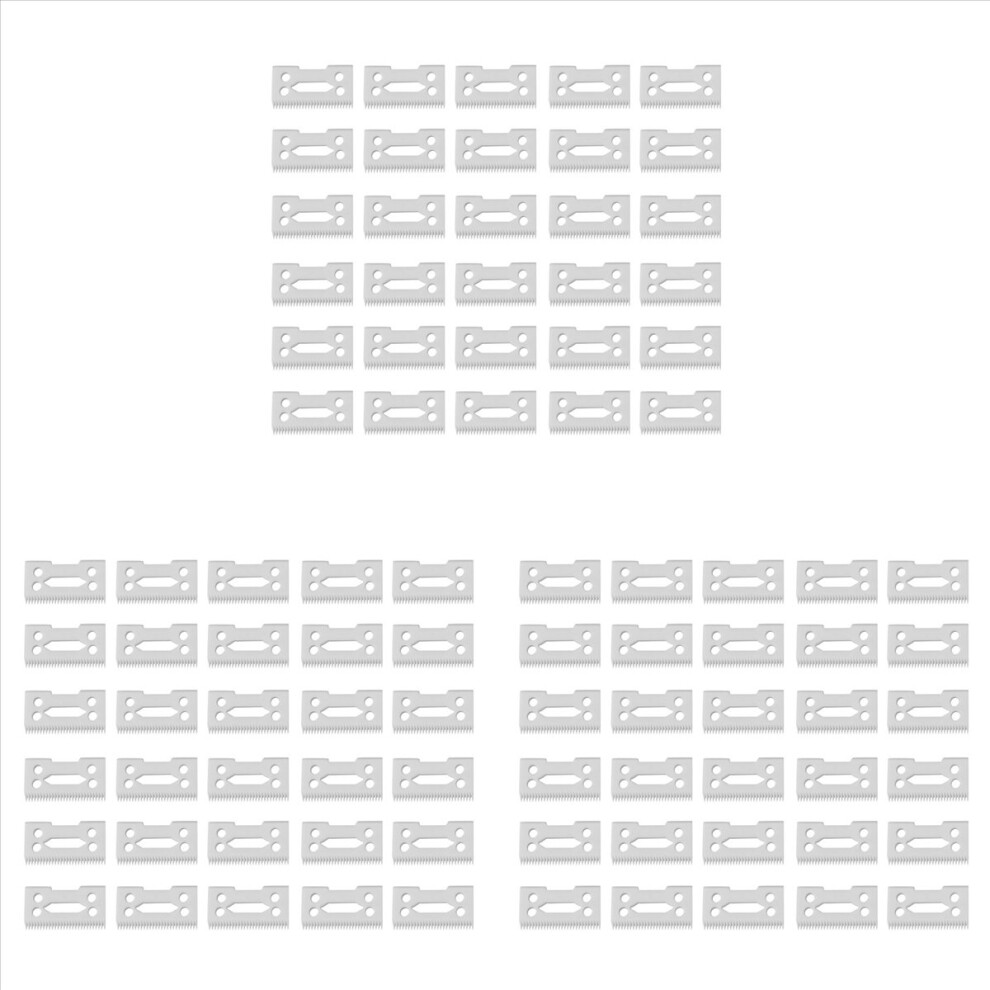Markenlos White 30Pcs 28 Teeth Zirconia Ceramic Clipper Blade For Senior Clipper