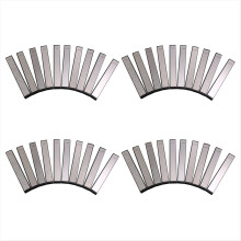 Ensemble de 10 pierres à aiguiser diamantées pour aiguiseur de couteaux