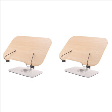 Leggio per lettura, staffa regolabile con base girevole a 360