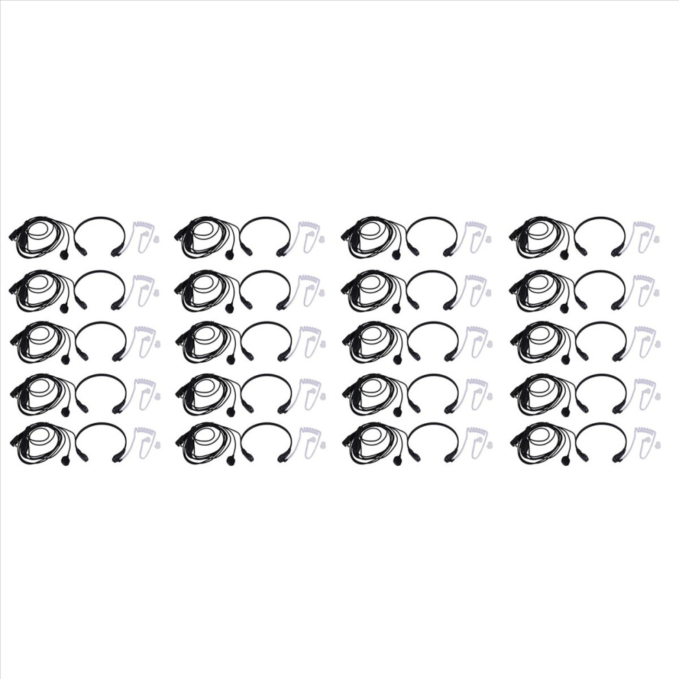 Throat Microphone Vibration Headset Earpiece For Uv-5R 4852133361918