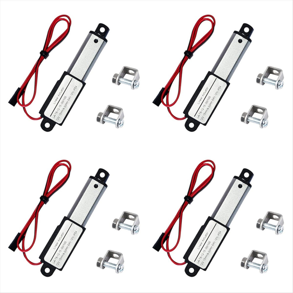 Electric Mini Linear Actuator - 2Inch Stroke, 64N/14.4Lb 4853188047598