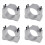 1Pcs Spindle CNC Milling Machine Motor with 4 Screws 65mm 1